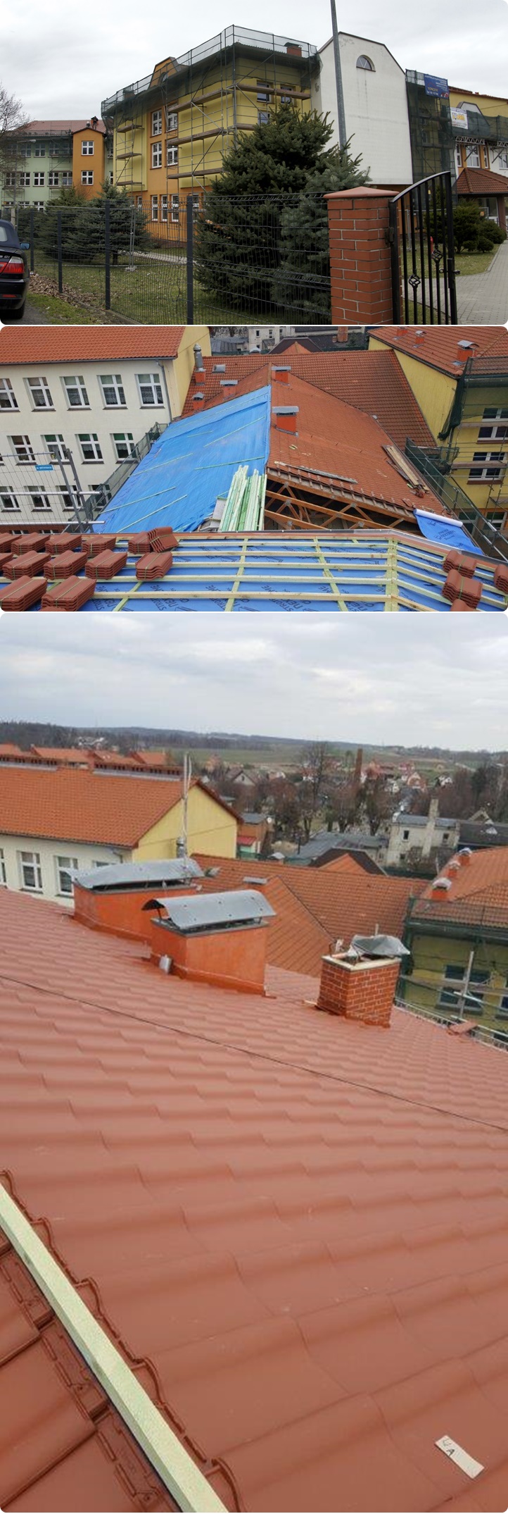 Nowy dach zdjęcia
