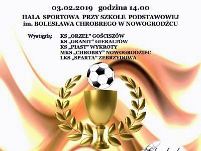 Halowy Turniej Piłki Nożnej o Puchar Burmistrza Nowogrodźca