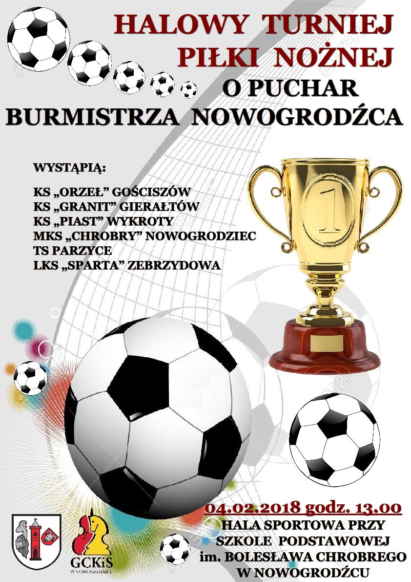 XXI Halowy Turniej Piłki Nożnej o Puchar Burmistrza Nowogrodźca