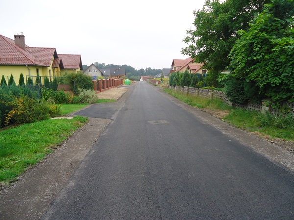 Przebudowa drogi gminnej przy ul. Wrzosowej w Nowogrodźcu