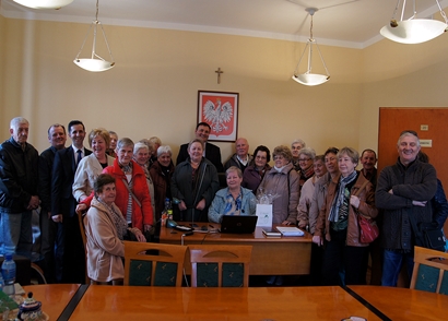 Seniorzy z wizytą u Burmistrza Nowogrodźca