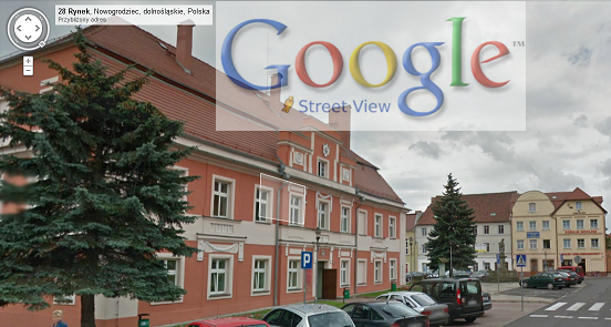 Google Street View w gminie Nowogrodziec
