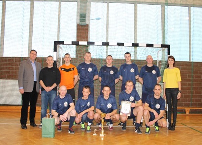 Halowy Turniej Piłki Nożnej Firm i Zakładów Pracy  o Puchar Burmistrza Nowogrodźca