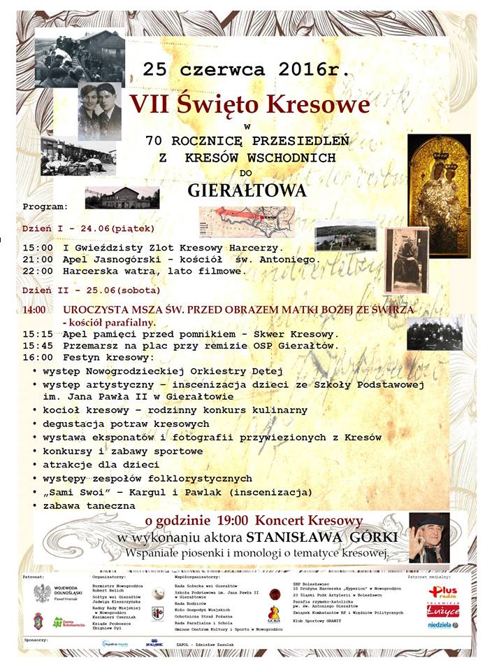 Plakat święto Kresowe