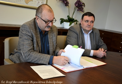 umowa z Urzędem Marszałkowskim Województwa Dolnośląskiego zd